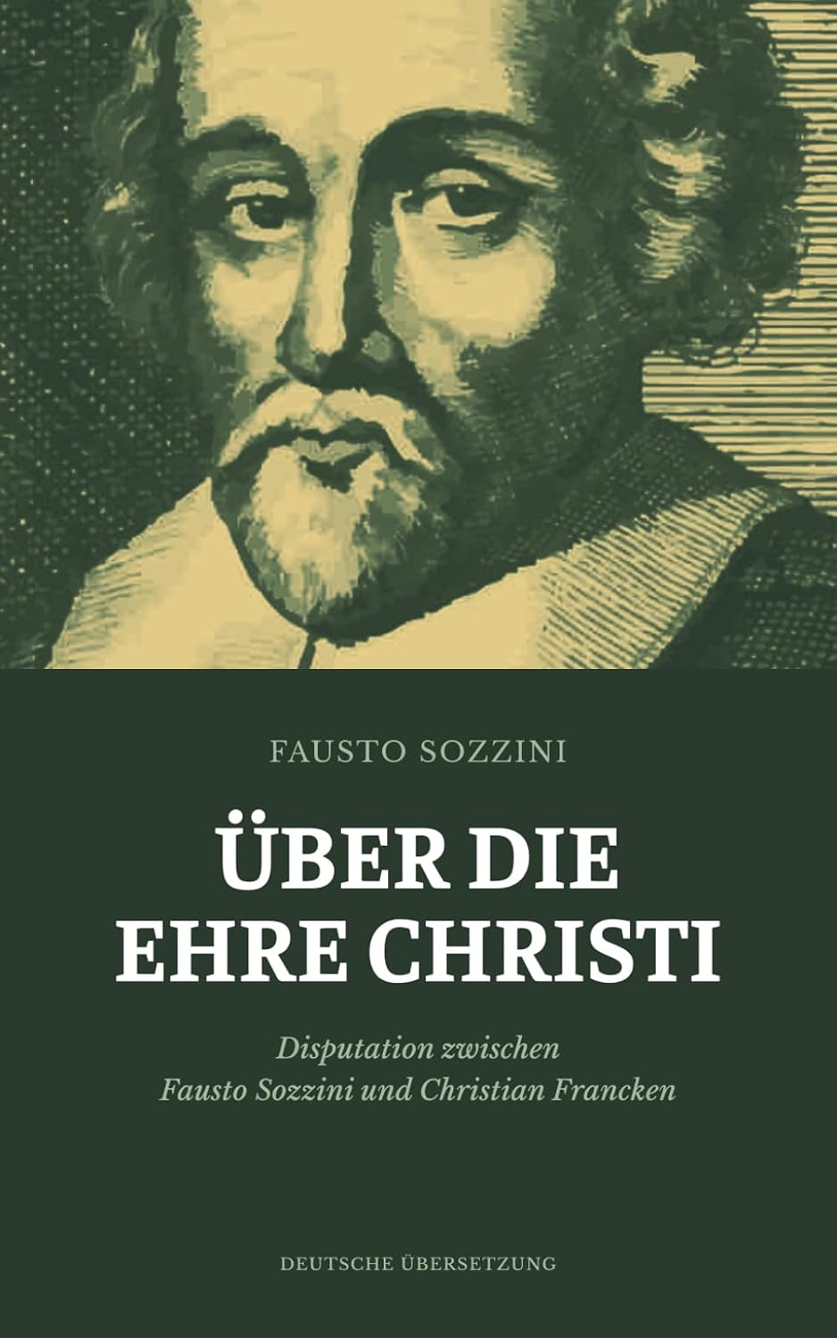 Buchcover: Über die Ehre Christi